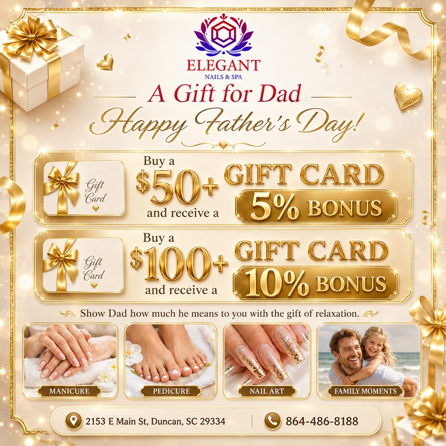 Elegant Nails & Spa Duncan logo